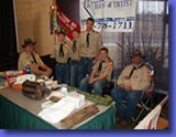 Boy Scouts 2005 Fitness Fair First Aid Booth.